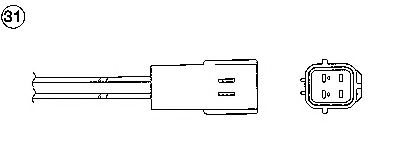 0018 Sonda Lambda NGK 