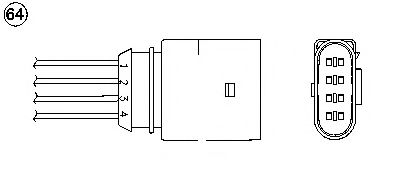 0435 Sonda Lambda NGK 