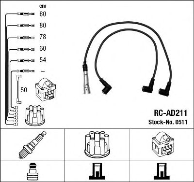 Set cablaj aprinder 2