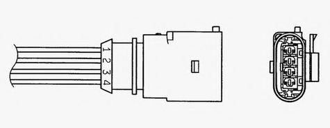 1720 Sonda Lambda NGK 