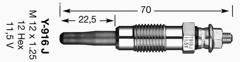 5906 Bujie incandescenta NGK 
