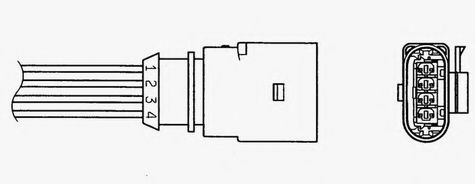 92115 Sonda Lambda NGK 