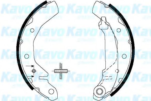 BS-1401 Set saboti frana KAVO PARTS 