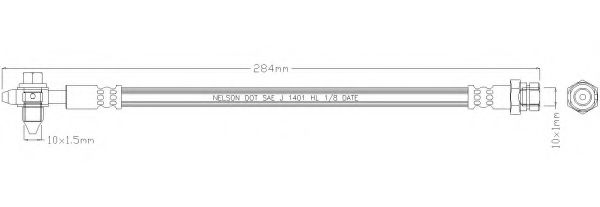 4966 Furtun frana REMKAFLEX 