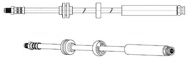 512709 Furtun frana CEF 