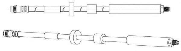 512850 Furtun frana CEF 