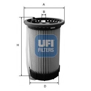 26.032.00 filtru combustibil UFI 