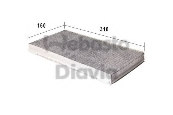Filtru, aer habitaclu