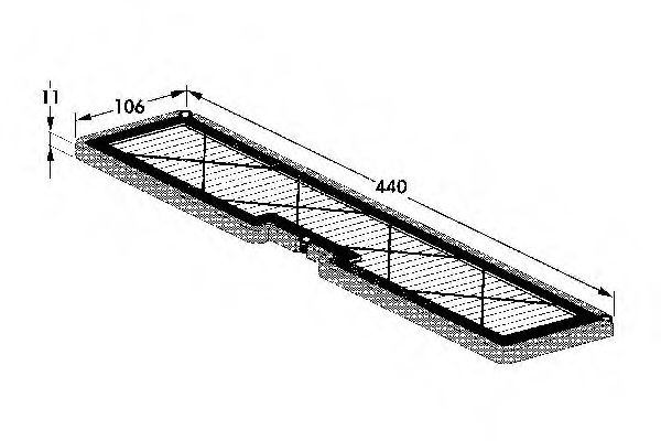 Filtru, aer habitaclu