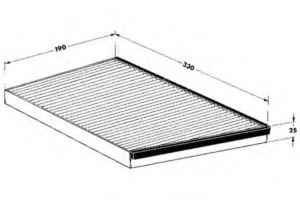 Filtru, aer habitaclu