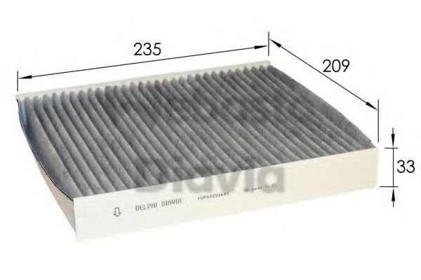 Filtru, aer habitaclu