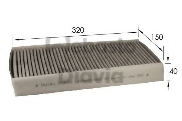 Filtru, aer habitaclu