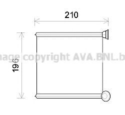 AI6385 Schimbator caldura, incalzire habitaclu AVA QUALITY COOLING 