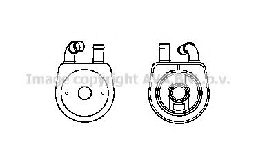 CN3284 Radiator racire ulei, cutie de viteze automata AVA QUALITY COOLING 