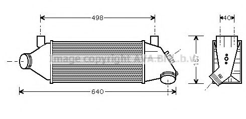 Intercooler, compresor