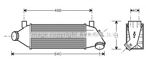 Intercooler, compresor