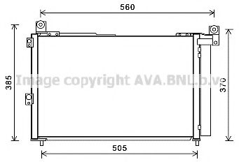 FDA5486D Condensator, climatizare AVA QUALITY COOLING 