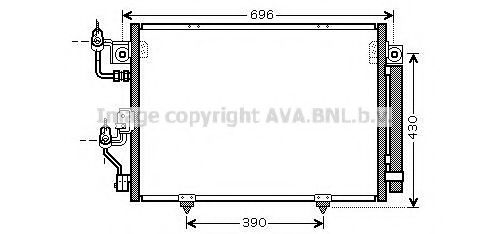 MT5191D Condensator, climatizare AVA QUALITY COOLING 