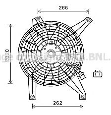 MT7528 Ventilator, radiator AVA QUALITY COOLING 