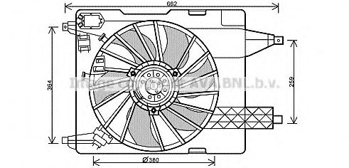 Ventilator, radiator
