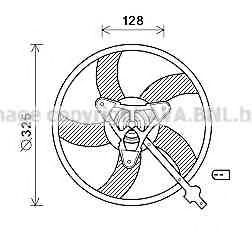 SA7024 Ventilator, radiator AVA QUALITY COOLING 