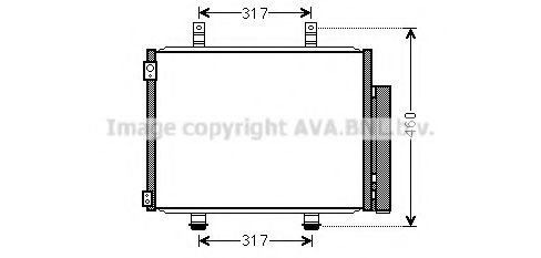 SZ5133D Condensator, climatizare AVA QUALITY COOLING 