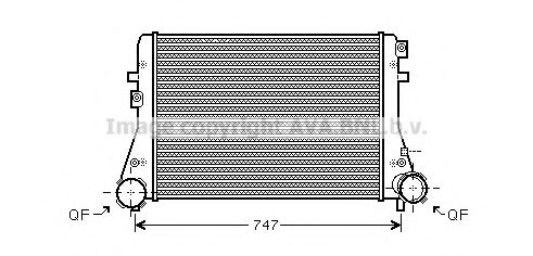 Intercooler, compresor
