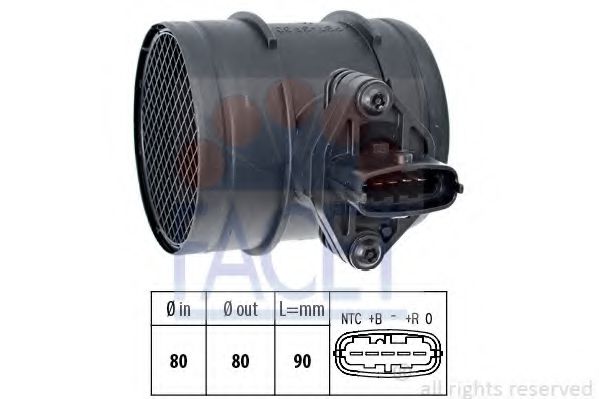 10.1300 senzor debit aer FACET 