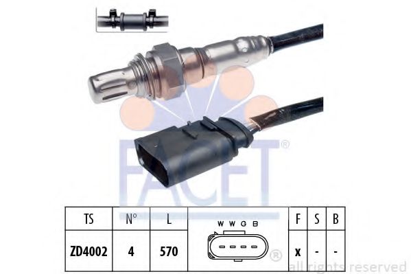 10.7600 Sonda Lambda FACET 
