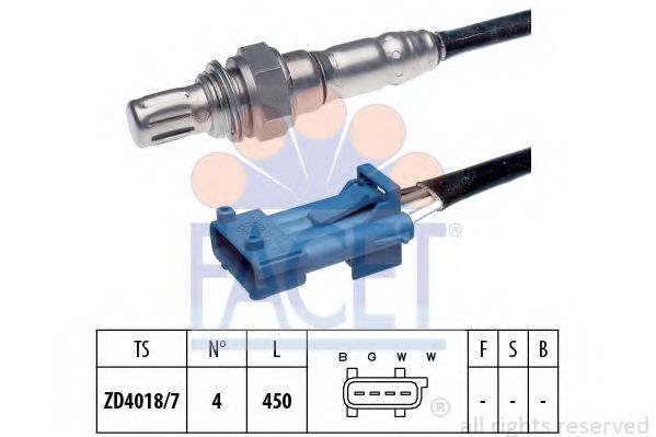 10.8078 Sonda Lambda FACET 