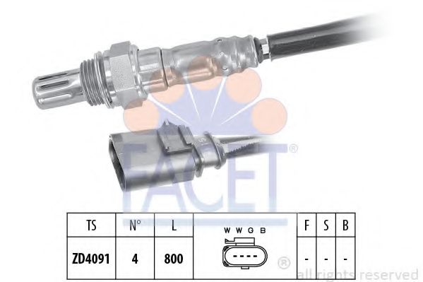 10.8199 Sonda Lambda FACET 