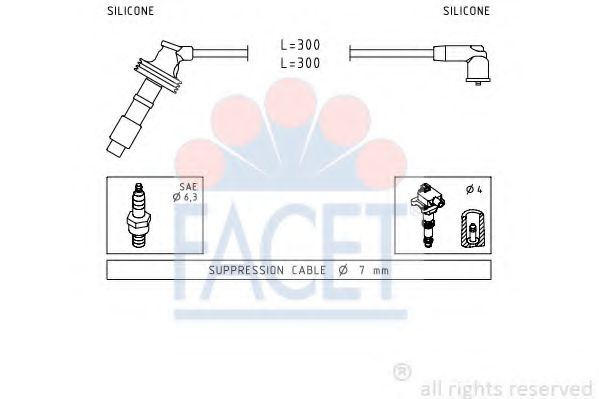 4.7059 Set cablaj aprinder FACET 