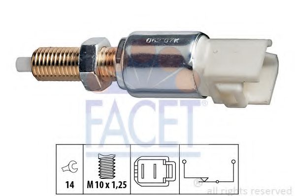 7.1062 Comutator lumini frana FACET 
