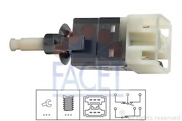 7.1206 Comutator lumini frana FACET 