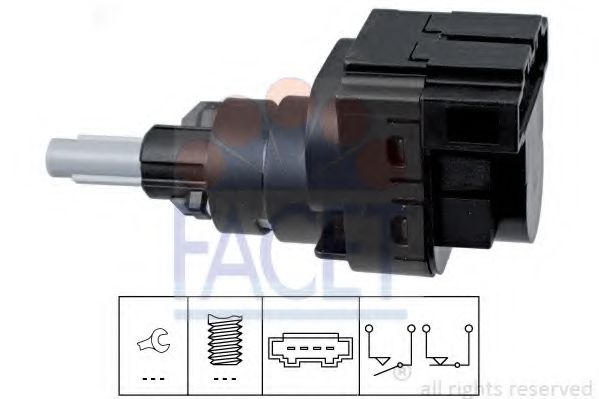 7.1228 Comutator lumini frana FACET 