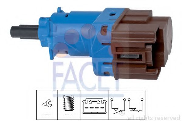7.1247 Comutator lumini frana FACET 