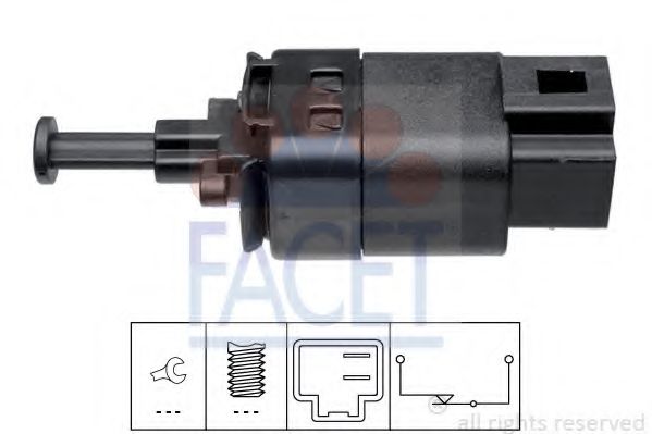 7.1251 Comutator lumini frana FACET 