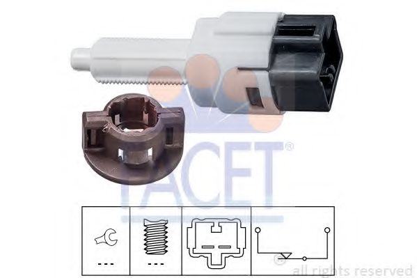 7.1281 Comutator lumini frana FACET 