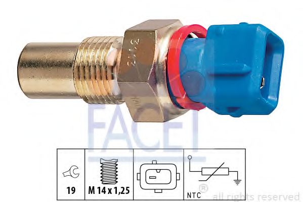 7.3113 senzor,temperatura ulei FACET 