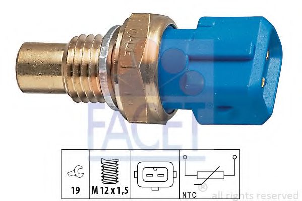 7.3194 senzor,temperatura lichid de racire FACET 