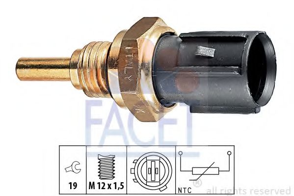 7.3198 senzor,temperatura ulei FACET 