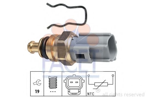 7.3285 senzor,temperatura lichid de racire FACET 