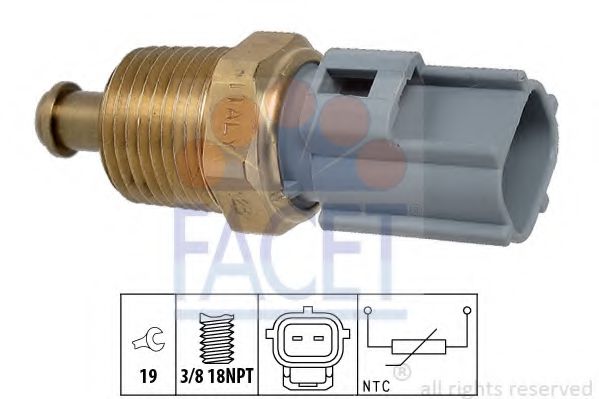 7.3363 senzor,temperatura ulei FACET 