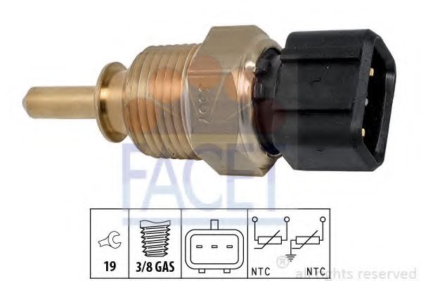 7.3367 senzor,temperatura lichid de racire FACET 