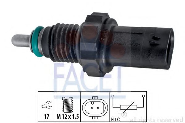 7.3378 senzor,temperatura ulei FACET 
