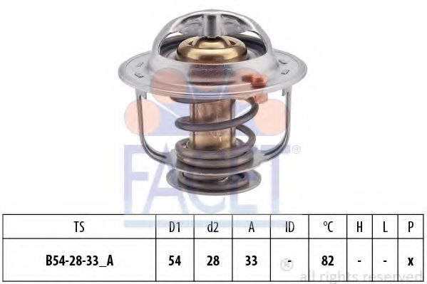 7.8371S termostat,lichid racire FACET 