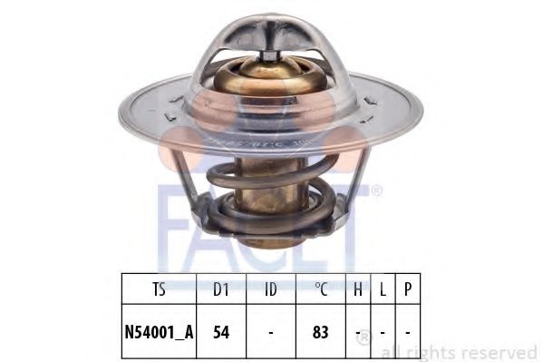 7.8678S termostat,lichid racire FACET 