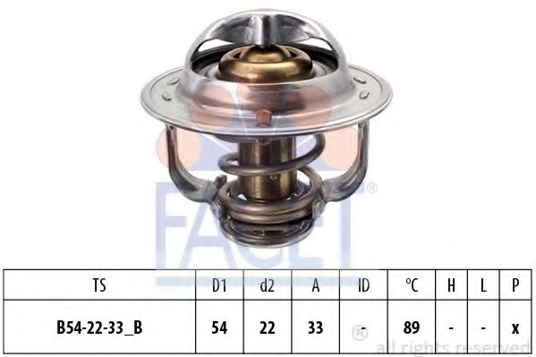 7.8693S termostat,lichid racire FACET 