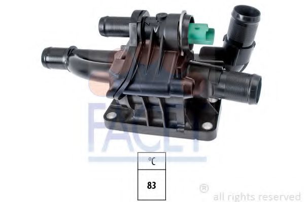 7.8734 termostat,lichid racire FACET 