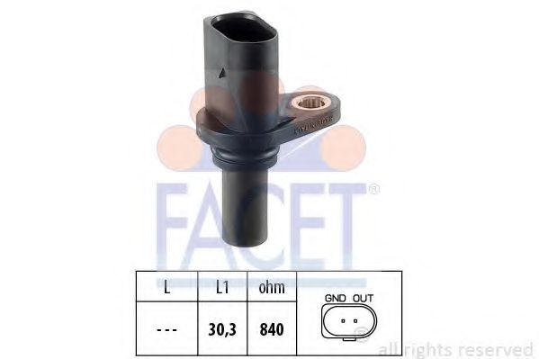 9.0221 Senzor turatie, cutie de viteza automata FACET 